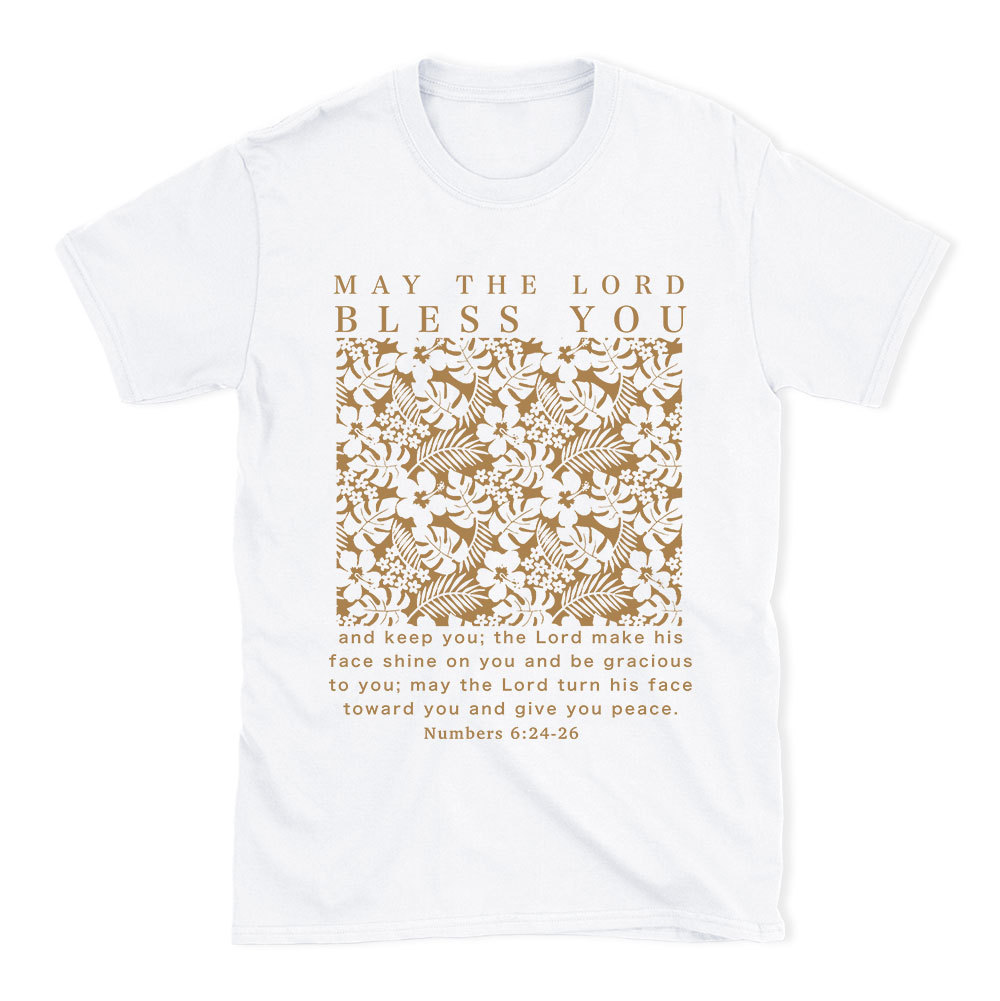 May The Lord Blessed You Chrsitian T-Shirt