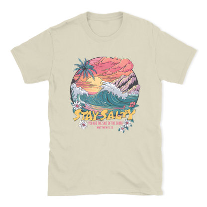 Stay Salty Christian T-Shirt
