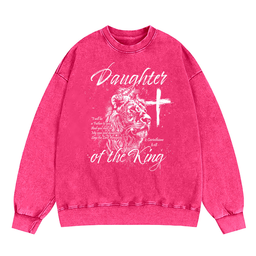 Daughter Of King Christian Washed Sweatshirt