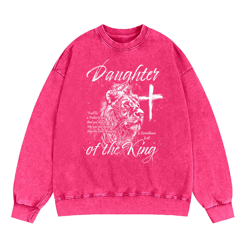 Daughter Of King Christian Washed Sweatshirt