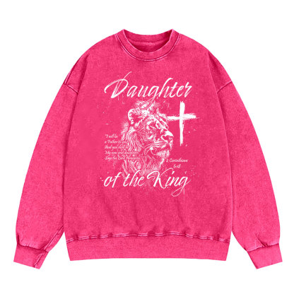 Daughter Of King Christian Washed Sweatshirt