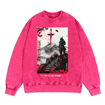 Peace Christian Washed Sweatshirt