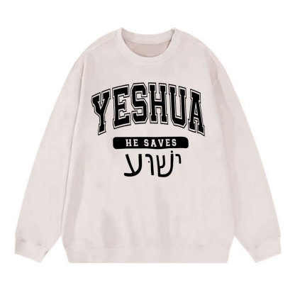 Yeshua Christian Washed Sweatshirt