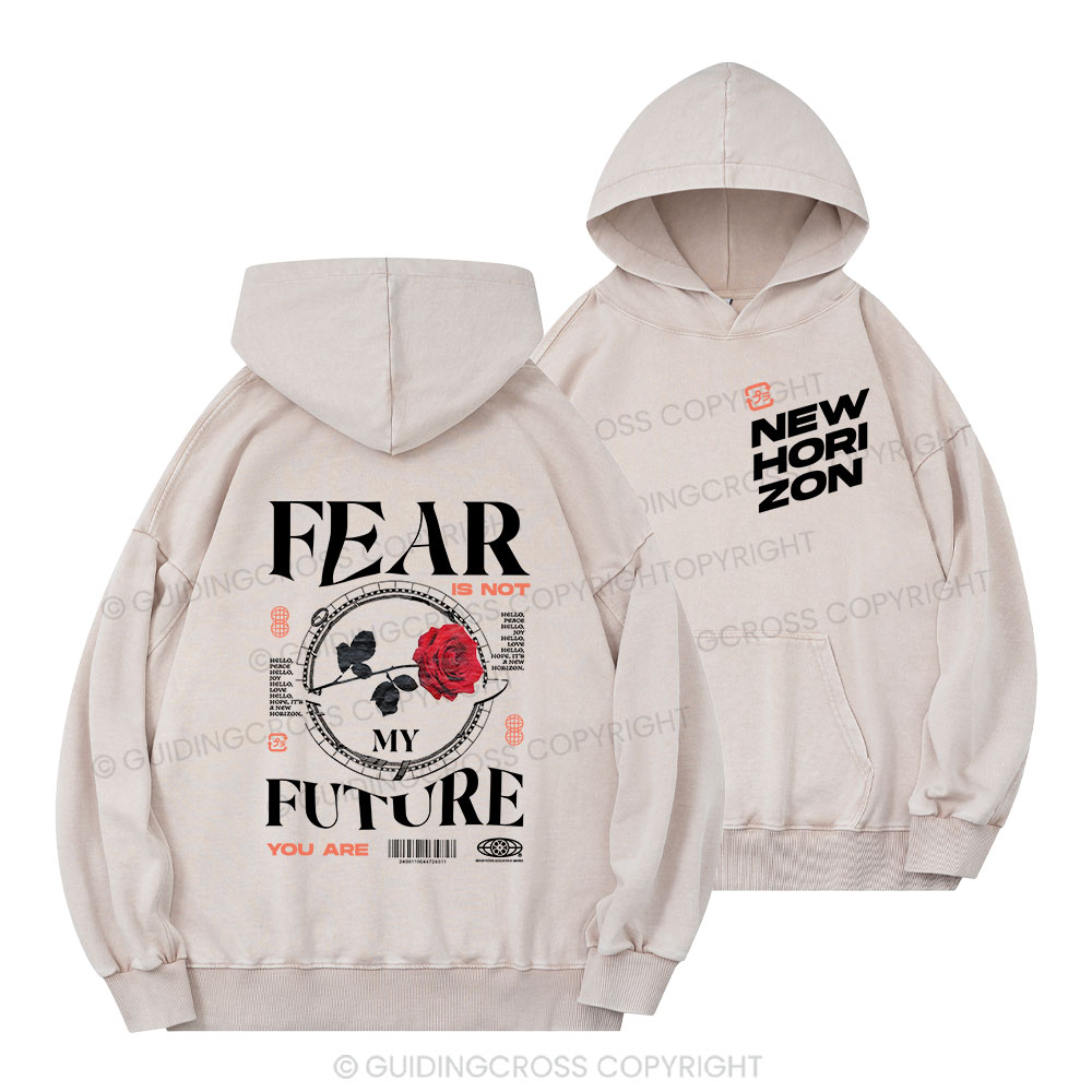 Fear Future Christian Washed Hoodie 