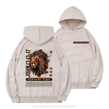 Servant King Christian Washed Hoodie 