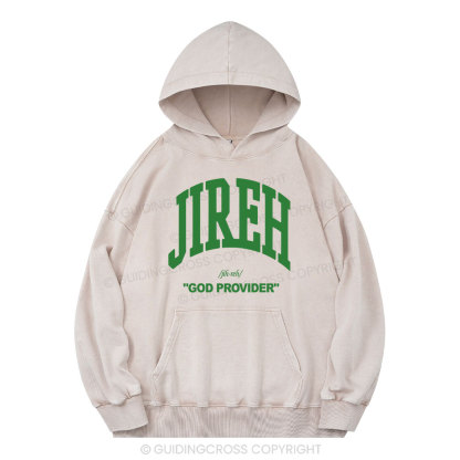 Jireh Christian Washed Hoodie 