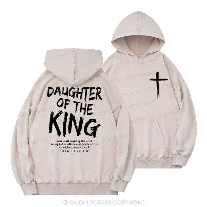 Daughter Of The King Christian Washed Hoodie