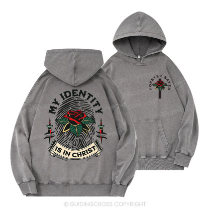 My Identity Christian Washed Hoodie