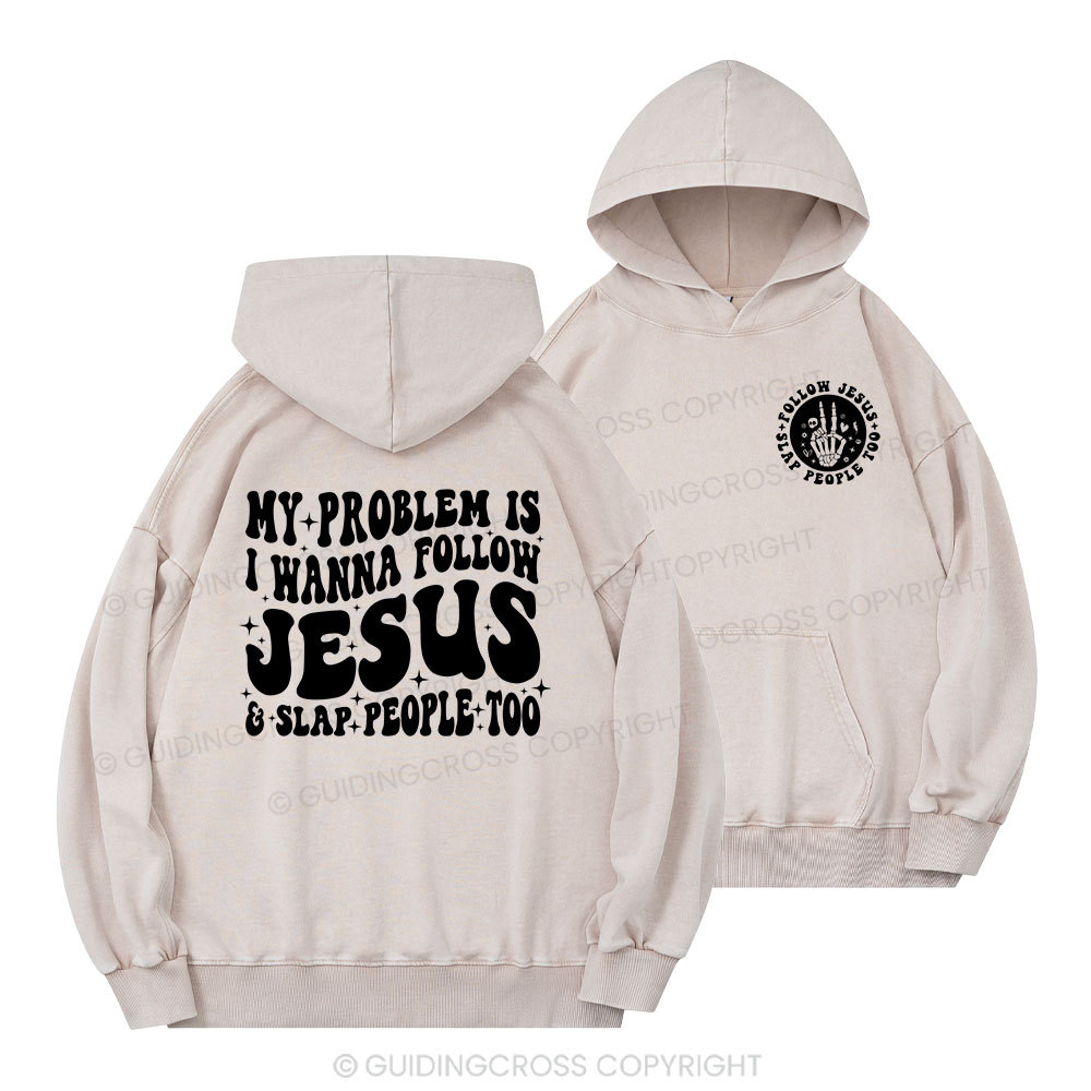 Vintage Christian Washed Hoodie Sample Sale - GuidingCross