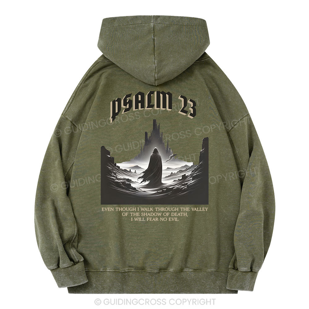 Psalm Christian Washed Hoodie