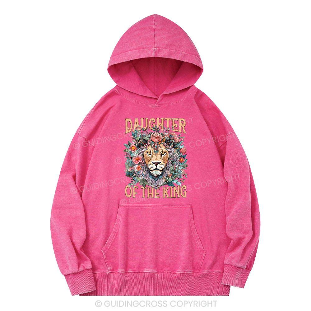 Daughter Of The King Christian Washed Hoodie