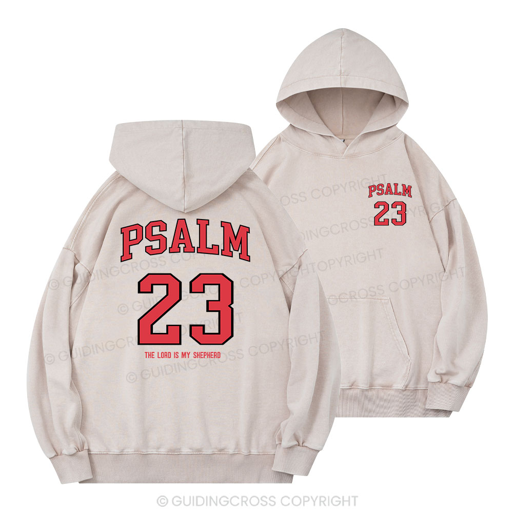 Retro Faith Cross Christian Washed Hoodie Sale - GuidingCross