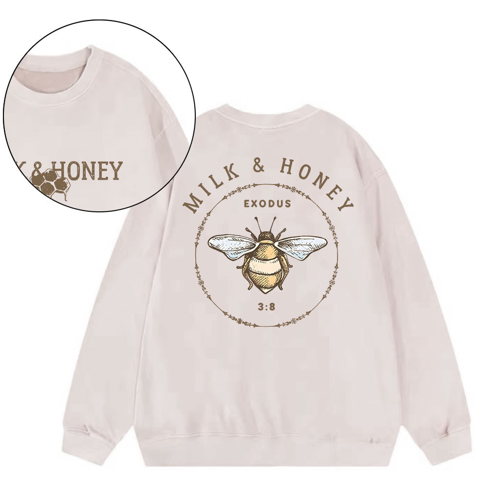 Milk And Honey Christian Washed Sweatshirt