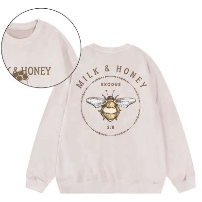 Milk And Honey Christian Washed Sweatshirt