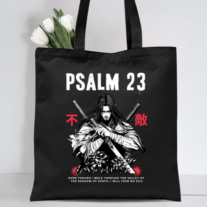 Aesthetic Mens Christian Canvas Tote Bag