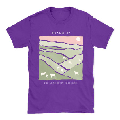 The Lord Is My Shepherd Christian T-Shirt