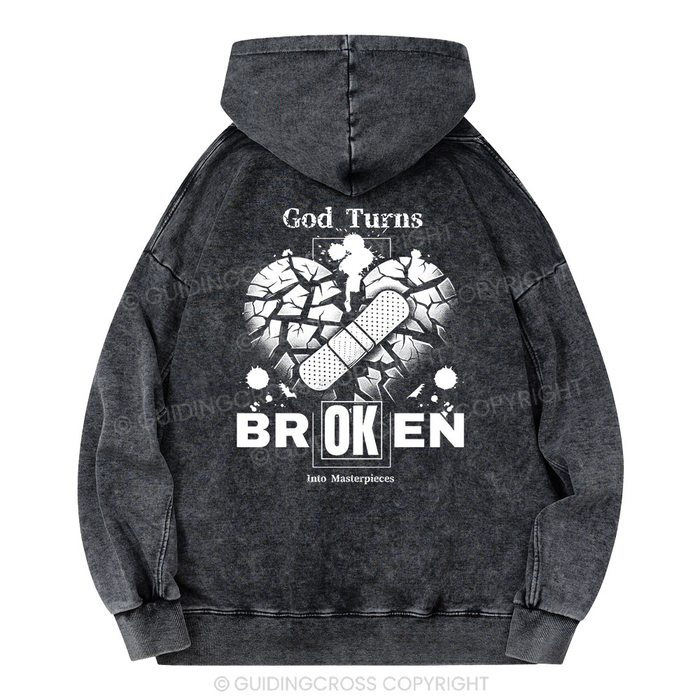 Broken Christian Washed Hoodie