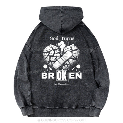 Broken Christian Washed Hoodie
