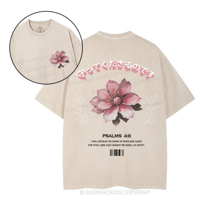 Peace Chirstian Washed T-Shirt