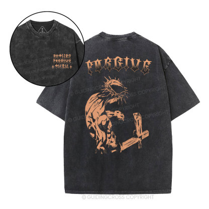 Forgiven Christian Washed T-Shirt