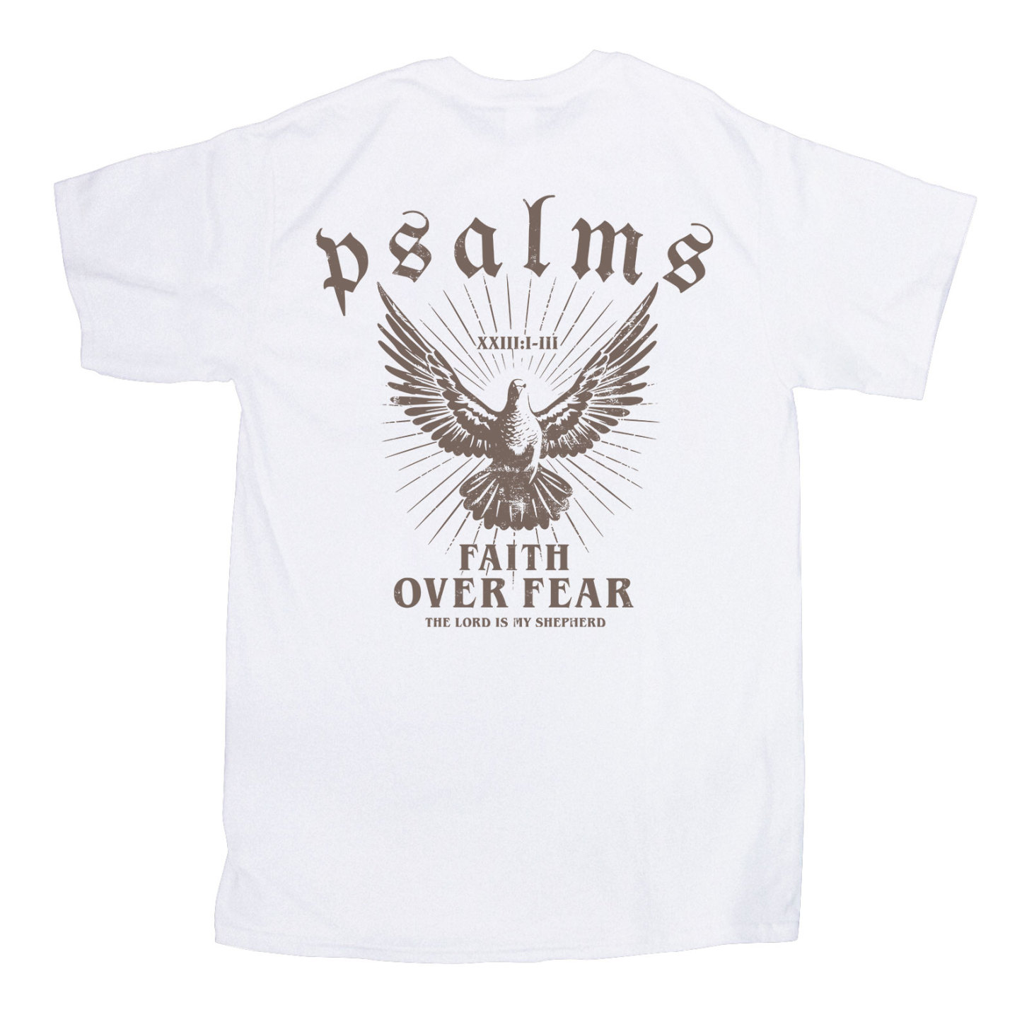 Faith Over Fear Christian T-Shirt