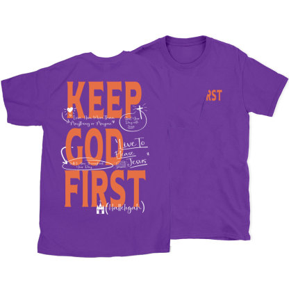 Keep God First Christian T-Shirt
