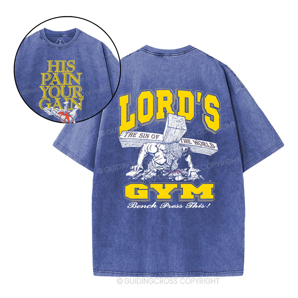 Lord's Gym Christian Washed T-Shirt