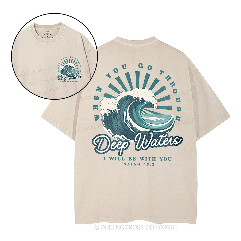 Deep Water Chirstian Washed T-Shirt
