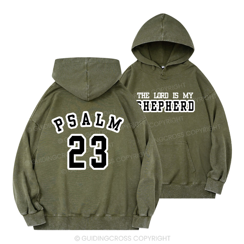 PSALM Christian Washed Hoodie