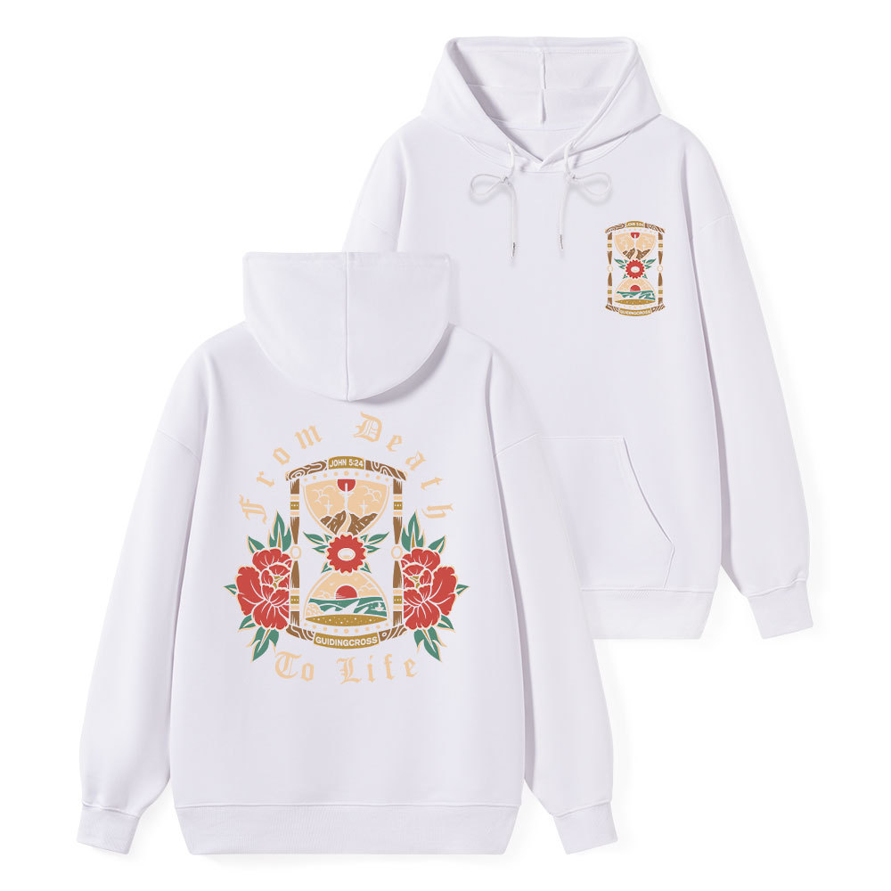 From Death To Life Classic Christian Hoodie