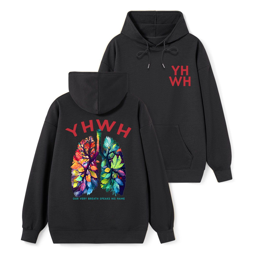 YHWH Leaf Classic Christian Hoodie