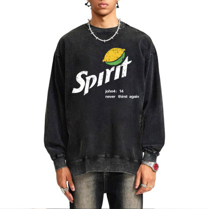 Spirit Christian Washed Sweatshirt