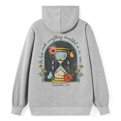 He Has Made Everything Beauty Classic Christian Hoodie