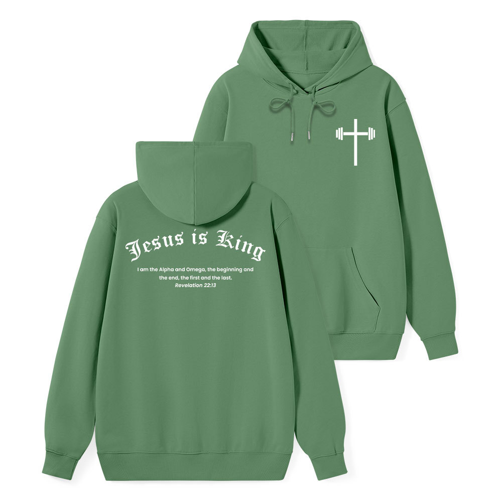 Jesus Is King Classic Christian Hoodie