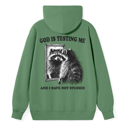 God Is Testing Me And I Have Not Studied Classic Christian Hoodie