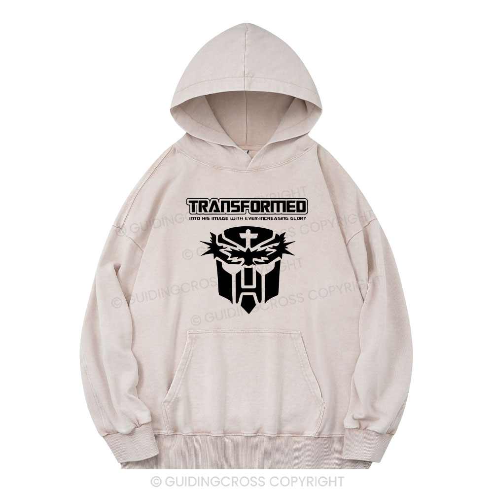 Transformed Christian Washed Hoodie
