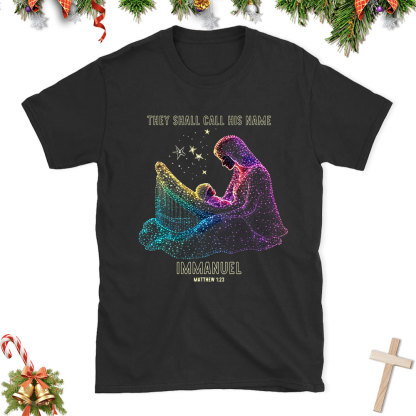 Immanuel Christian Christmas T-Shirt