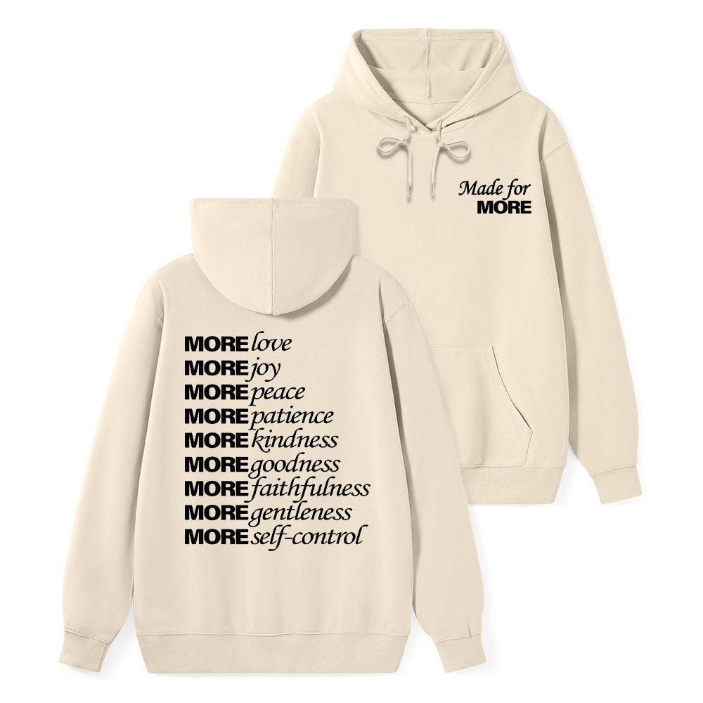Made For More Classic Christian Hoodie
