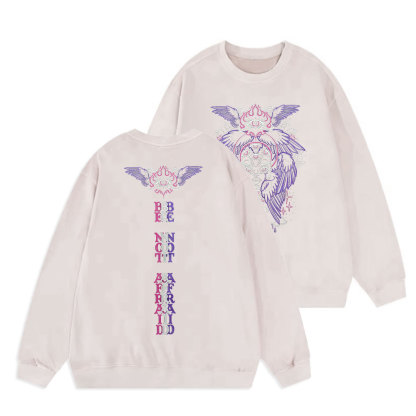 Be Not Afraid Christian Washed Sweatshirt