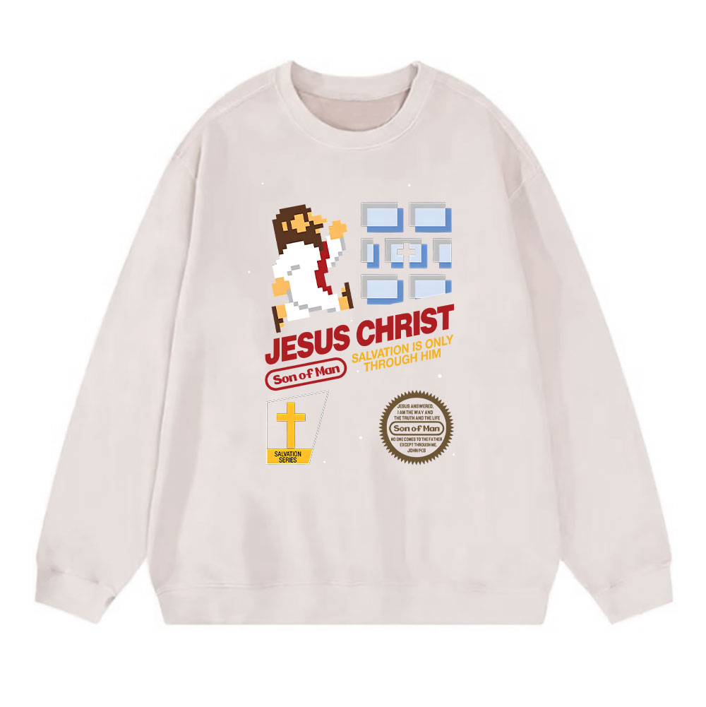Jesus Christ Christian Washed Sweatshirt