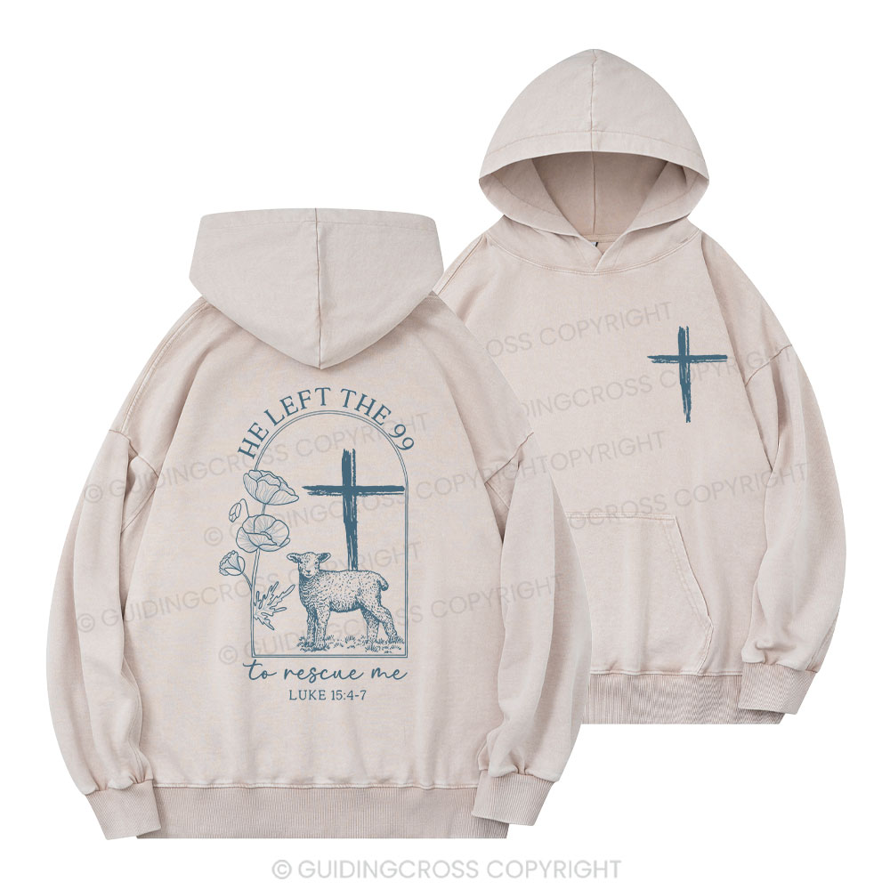 Faithful Polo Bear By Guidingcross Christian Washed Hoodie Sale - GuidingCross