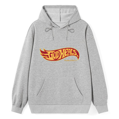 God Heals Classic Christian Hoodie