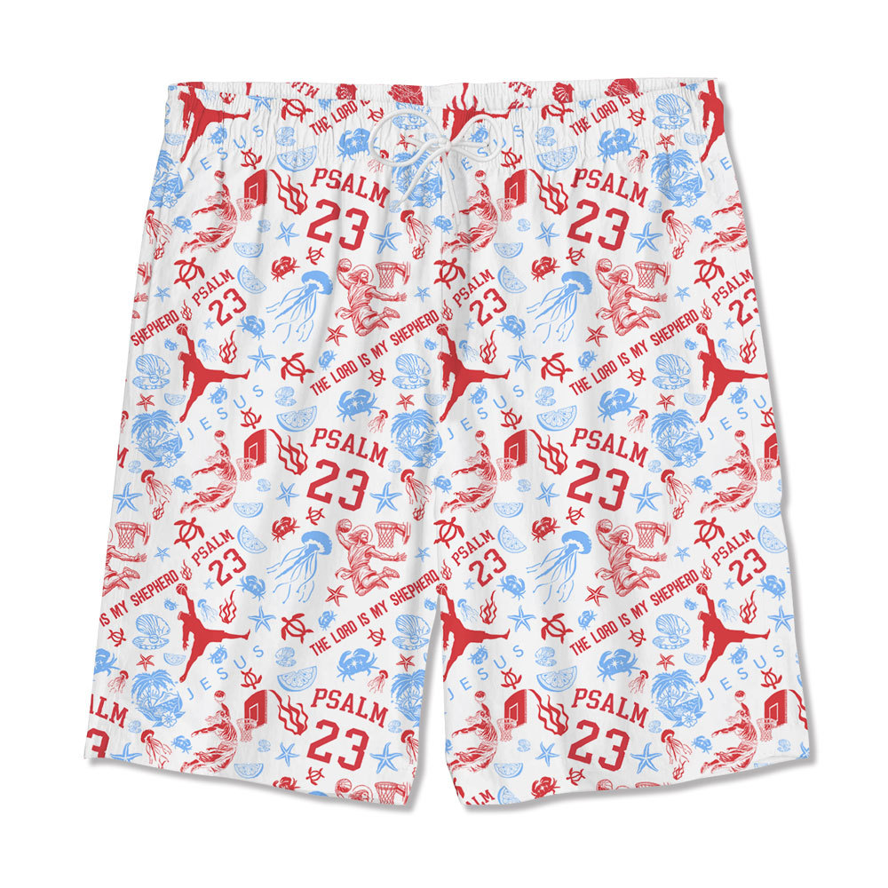 The Lord Is My Shepherd PSALM Christian Hawaiian Shirt