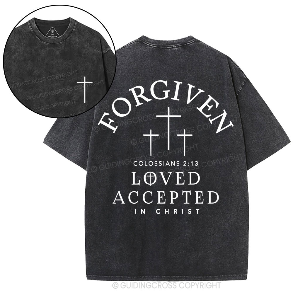 Forgiven Christian Washed T-Shirt