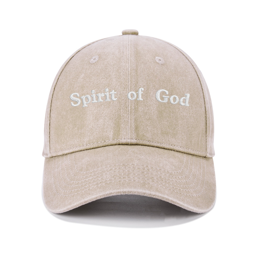 Spirit of God Christian Washed Hat Sale - GuidingCross