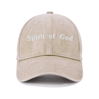 Spirit of God Christian Washed Hat