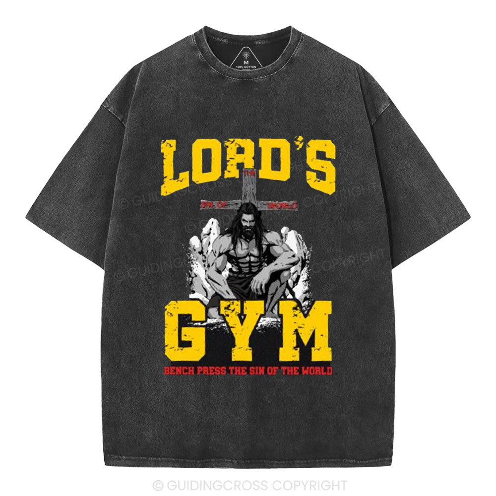 Lord's Gym Christian Washed T-Shirt