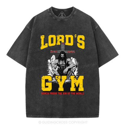 Lord's Gym Christian Washed T-Shirt