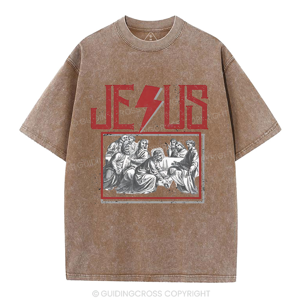 Jesus Christian Washed T-Shirt
