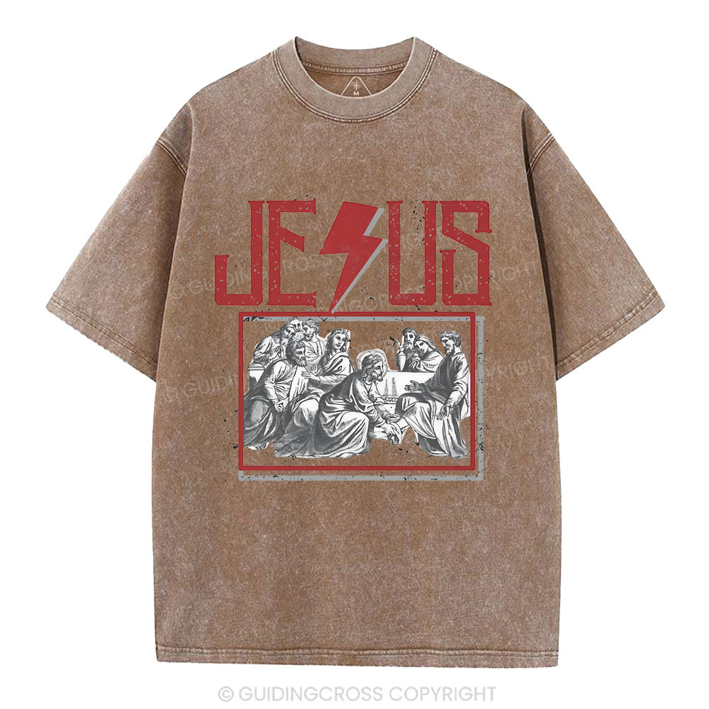 Jesus Christian Washed T-Shirt